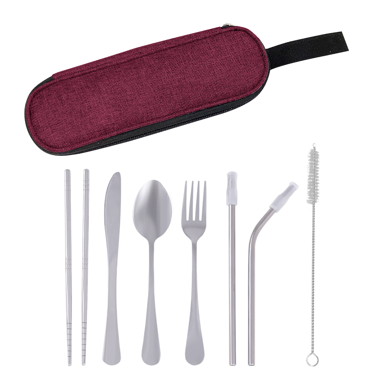 Stainless Steel Cutlery Set In Pouch 1