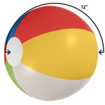 12" Beach Ball - 751 TRNBLU Blank 12" Beach Ball - 751 TRNBLU Blank