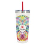 24 Oz. Full Color Colma Basics Tumbler - 55806 WHTRED Megabrite 24 Oz. Full Color Colma Basics Tumbler - 55806 WHTRED Megabrite