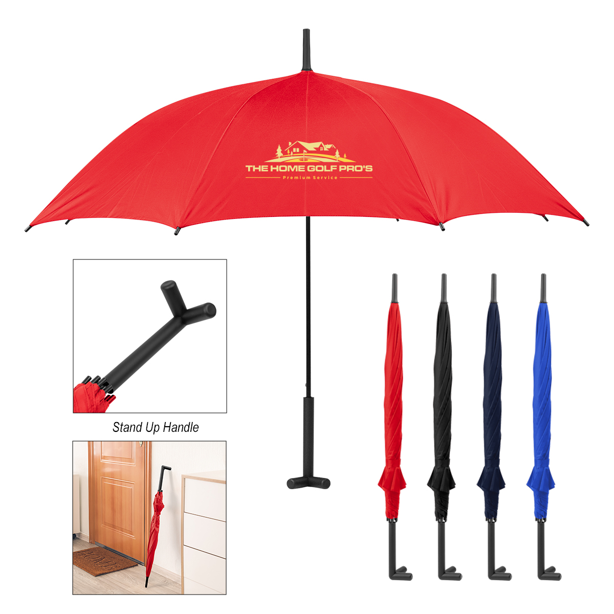 46" Arc Umbrella With Prop Stand 1