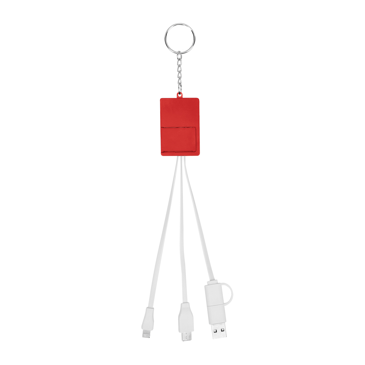 Multi-charging Cable Usb Hub Keyring 1