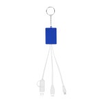 Multi-charging Cable Usb Hub Keyring - 25269 ROYWHT Blank Multi-charging Cable Usb Hub Keyring - 25269 ROYWHT Blank