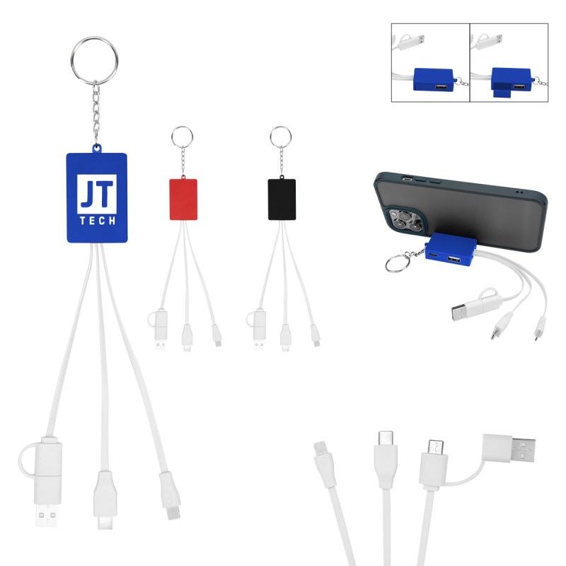 Multi-charging Cable Usb Hub Keyring 1 Multi-charging Cable Usb Hub Keyring 1