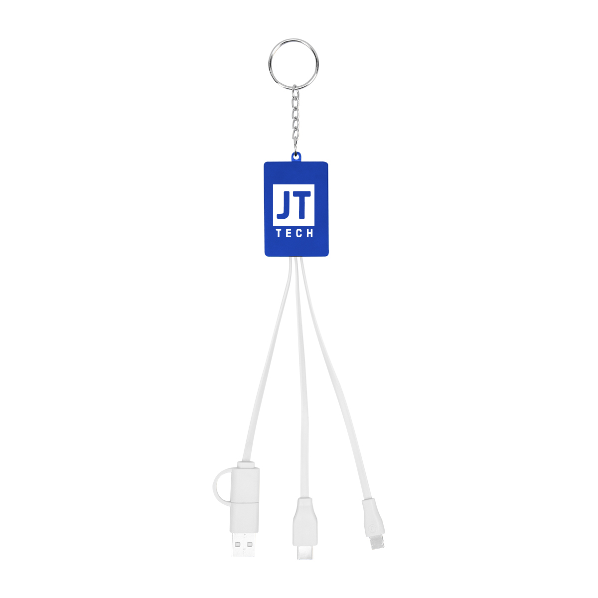 Multi-charging Cable Usb Hub Keyring 1