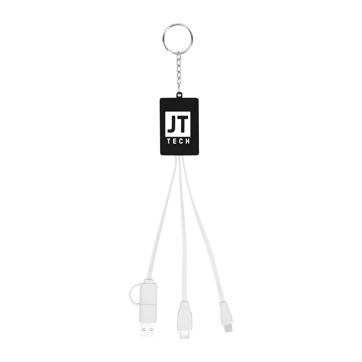 Multi-charging Cable Usb Hub Keyring 1