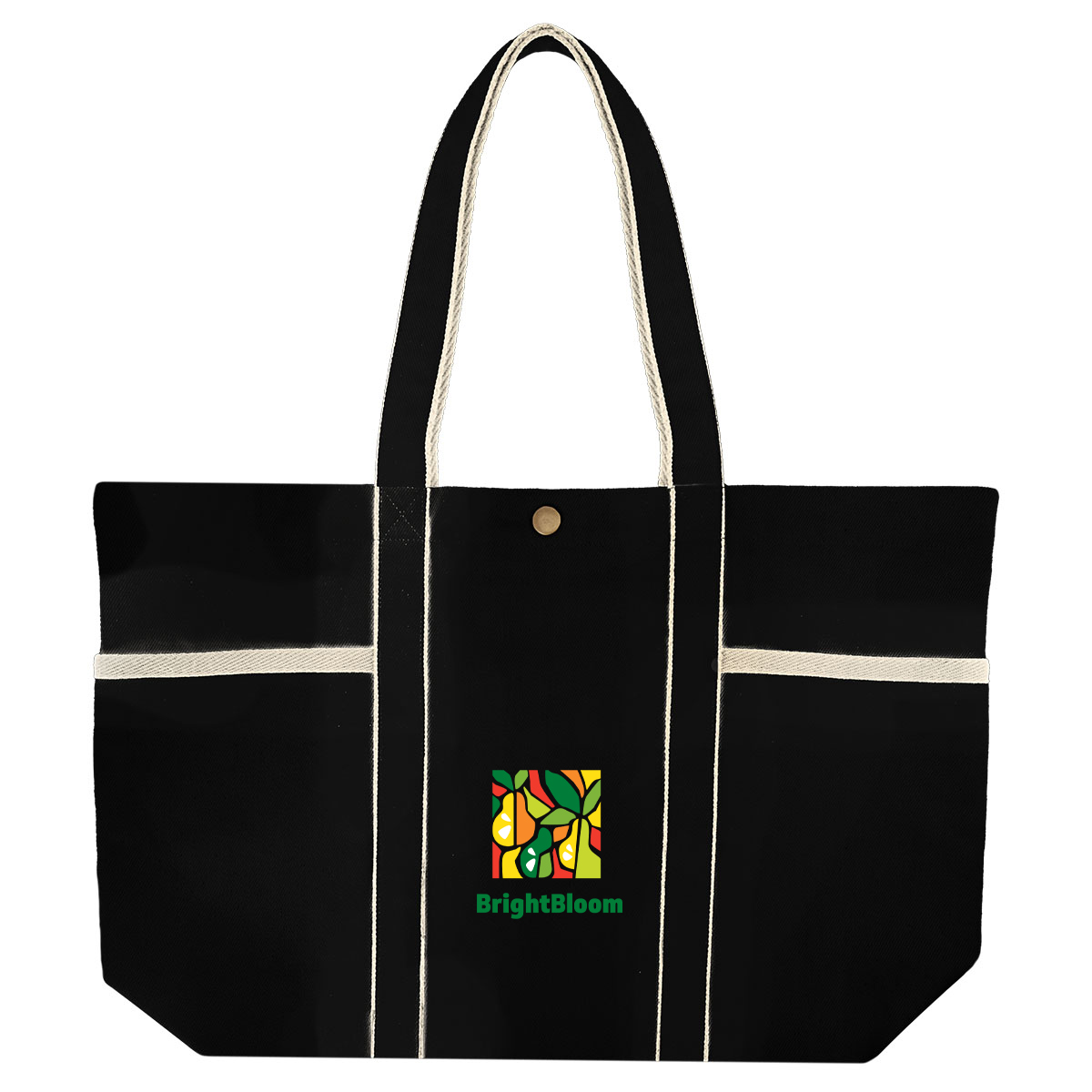 Aware™ 10 Oz. Recycled Cotton Canvas Tote Bag 1