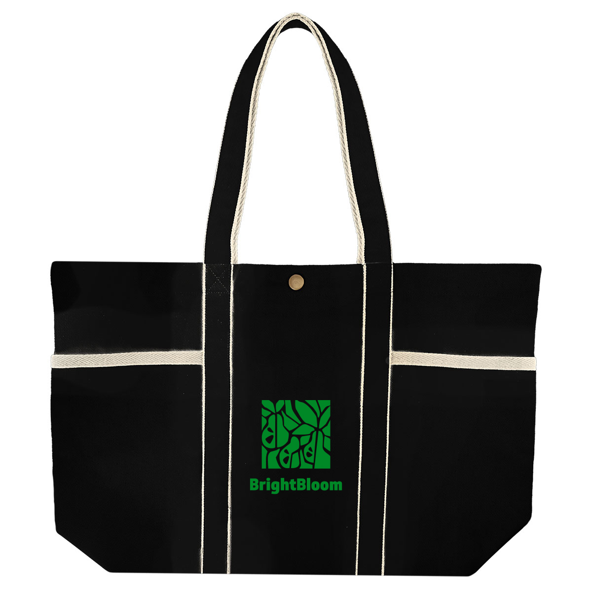 Aware™ 10 Oz. Recycled Cotton Canvas Tote Bag 1