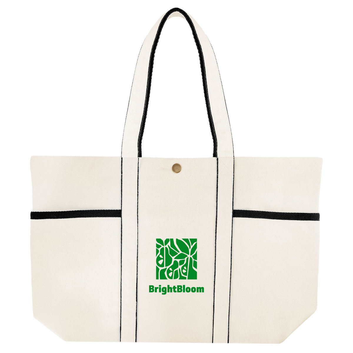Aware™ 10 Oz. Recycled Cotton Canvas Tote Bag 1