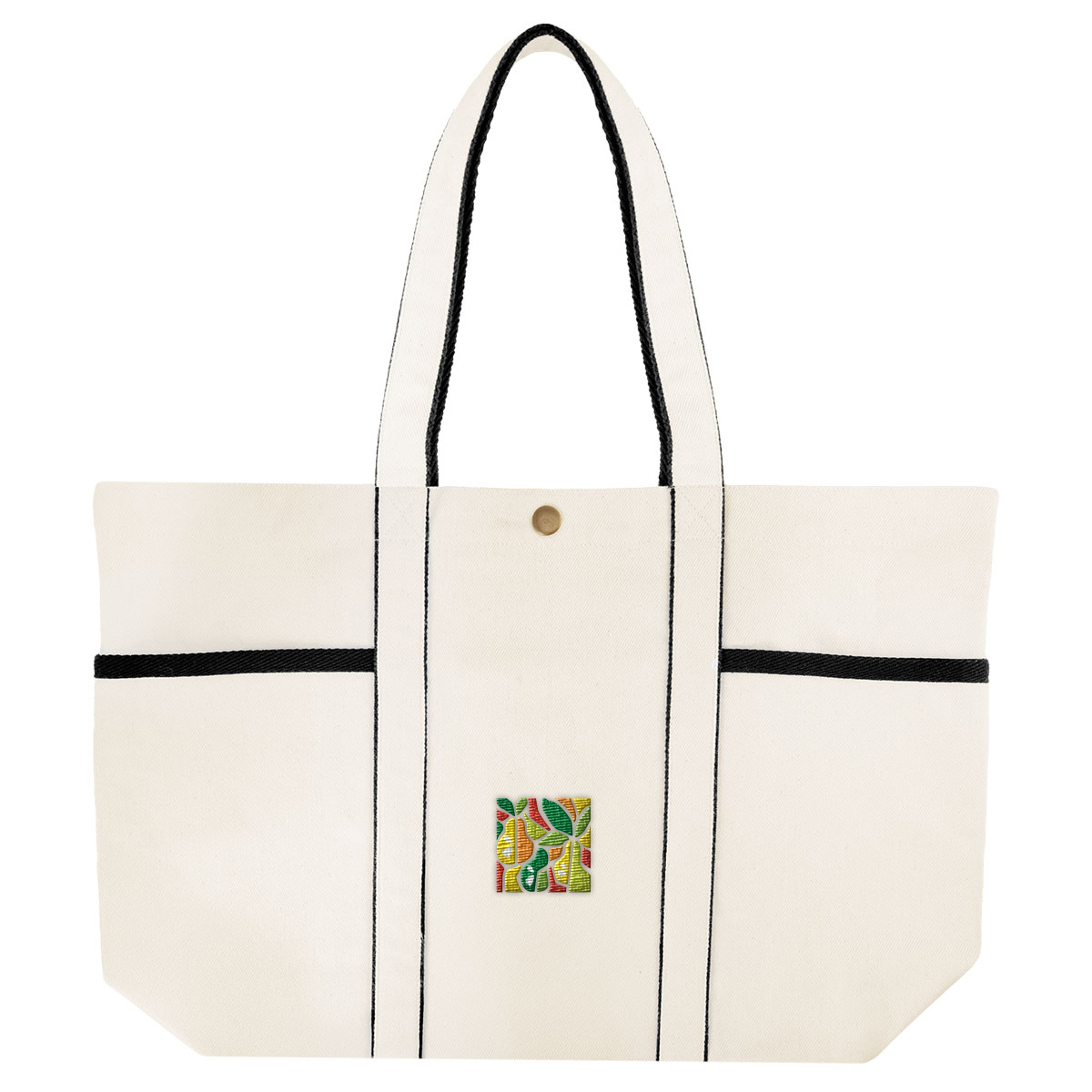 Aware™ 10 Oz. Recycled Cotton Canvas Tote Bag 1