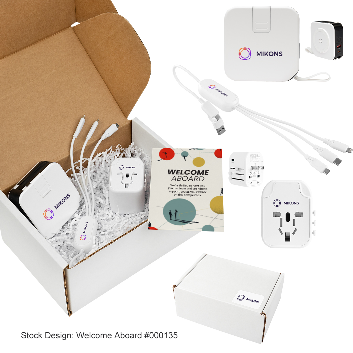 Travel Abroad Charging Station Gift Set 1