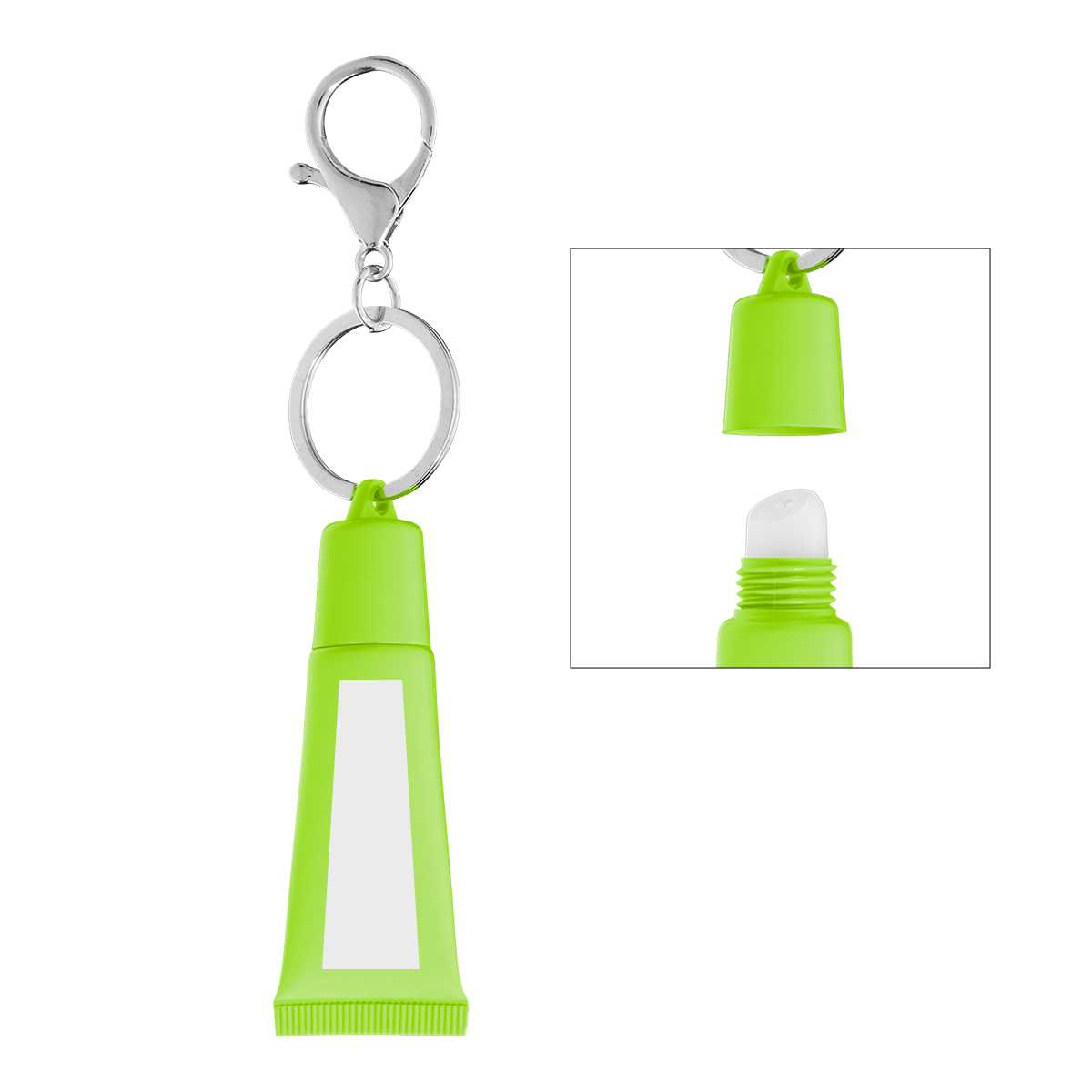 Squeeze Tube Lip Moisturizer With Key Ring 1