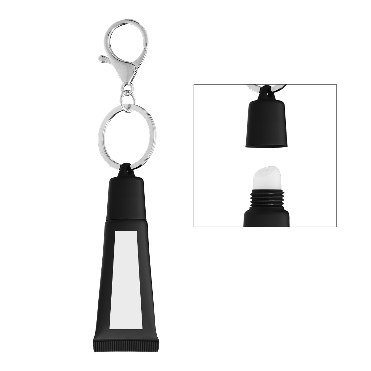 Squeeze Tube Lip Moisturizer With Key Ring 1