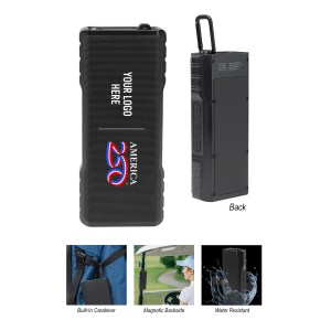 America250™ Magnetic Speaker With Carabiner 1 America250™ Magnetic Speaker With Carabiner 1