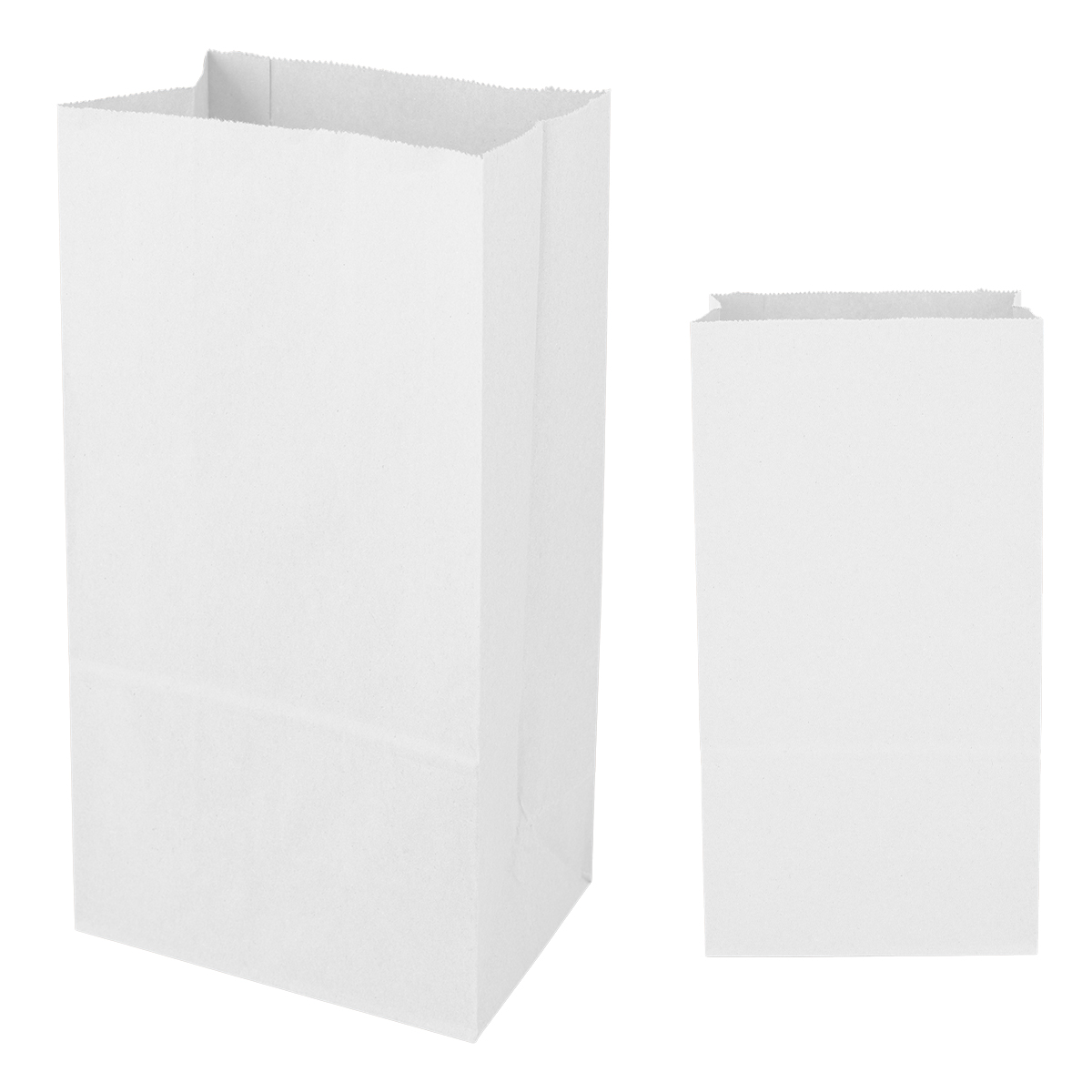 12# Sos Kraft Paper Bag - 7.06" X 13.75" 1