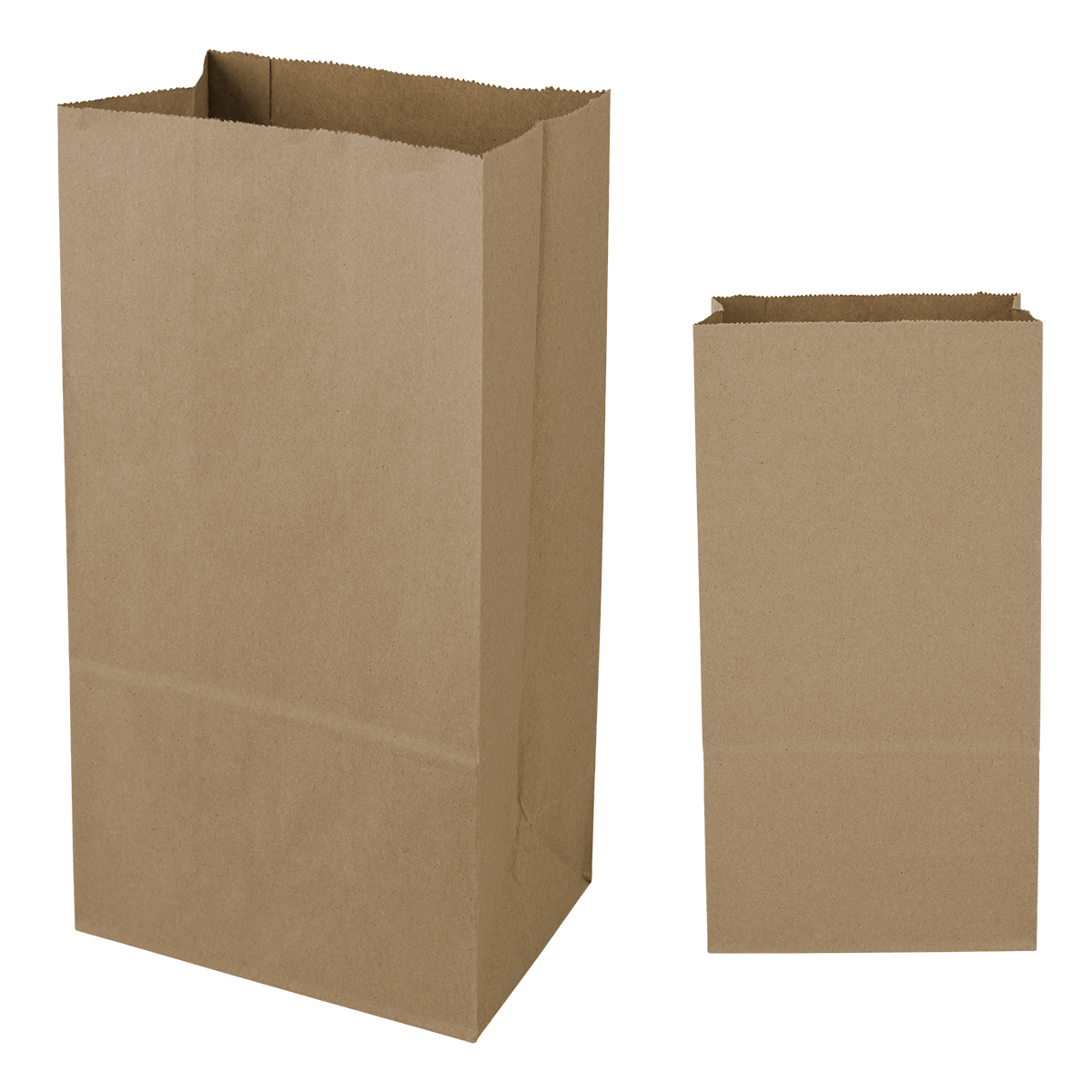 12# Sos Kraft Paper Bag - 7.06" X 13.75" 1
