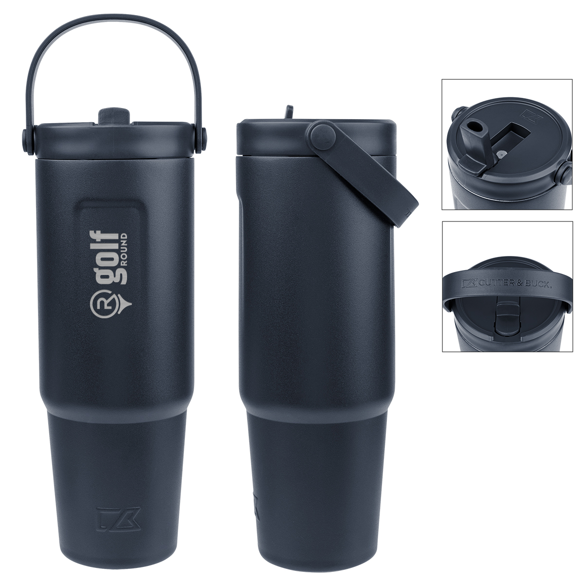 32 Oz. Cutter & Buck® Recycled Stainless Steel Tumbler 1