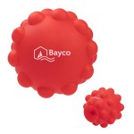 Push Pop Recycled Squeeze Ball Phone Stand - 80103 RED Padprint Push Pop Recycled Squeeze Ball Phone Stand - 80103 RED Padprint