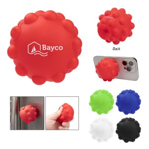 Push Pop Recycled Squeeze Ball Phone Stand 1 Push Pop Recycled Squeeze Ball Phone Stand 1