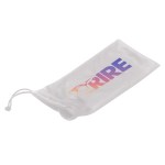 Microfiber Pouch With Drawstring - 6243 WHT Colorbrite Microfiber Pouch With Drawstring - 6243 WHT Colorbrite