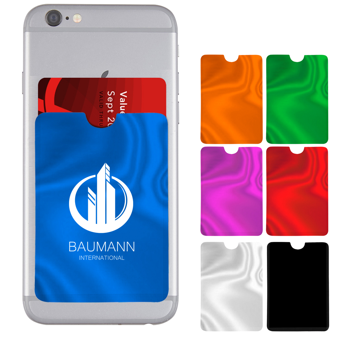 Rfid Data Blocking Phone Card Sleeve 1