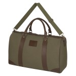 Safari Weekender Duffel Bag - 3691 OLVBRN Angle Safari Weekender Duffel Bag - 3691 OLVBRN Angle