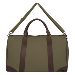 Safari Weekender Duffel Bag - 3691 OLVBRN Back Safari Weekender Duffel Bag - 3691 OLVBRN Back