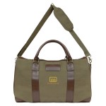 Safari Weekender Duffel Bag - 3691 OLVBRN Embroidery Safari Weekender Duffel Bag - 3691 OLVBRN Embroidery
