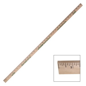 1/4" Thick Natural Yardstick 1 1/4" Thick Natural Yardstick 1