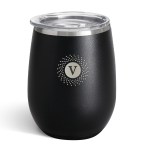 12 Oz. Swig Life™ Stainless Steel Stemless Wine Tumbler - 55419 BLK Laser 12 Oz. Swig Life™ Stainless Steel Stemless Wine Tumbler - 55419 BLK Laser