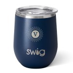 12 Oz. Swig Life™ Stainless Steel Stemless Wine Tumbler - 55419 NAV Back Laser 12 Oz. Swig Life™ Stainless Steel Stemless Wine Tumbler - 55419 NAV Back Laser