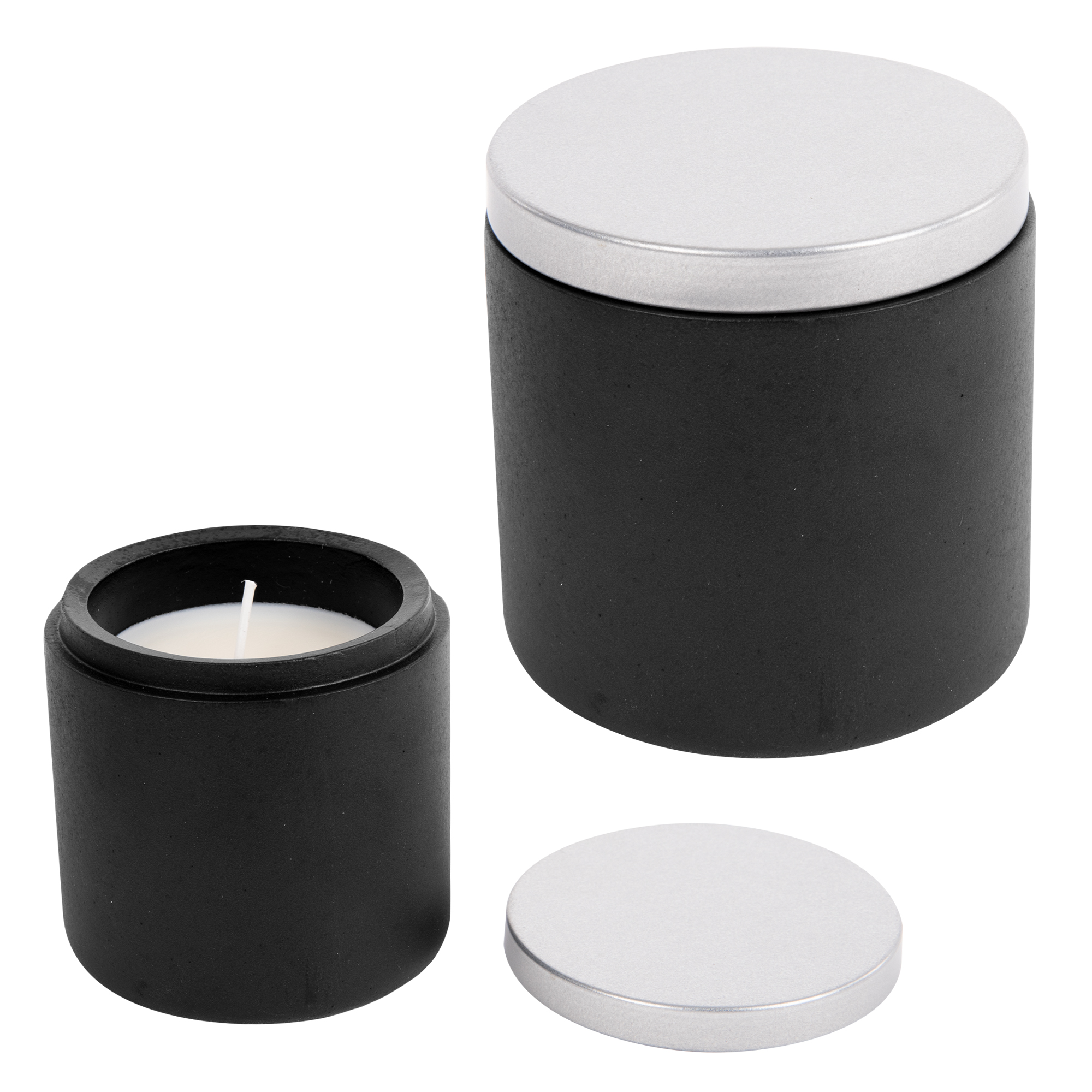 Cali Clay Cement Candle 1