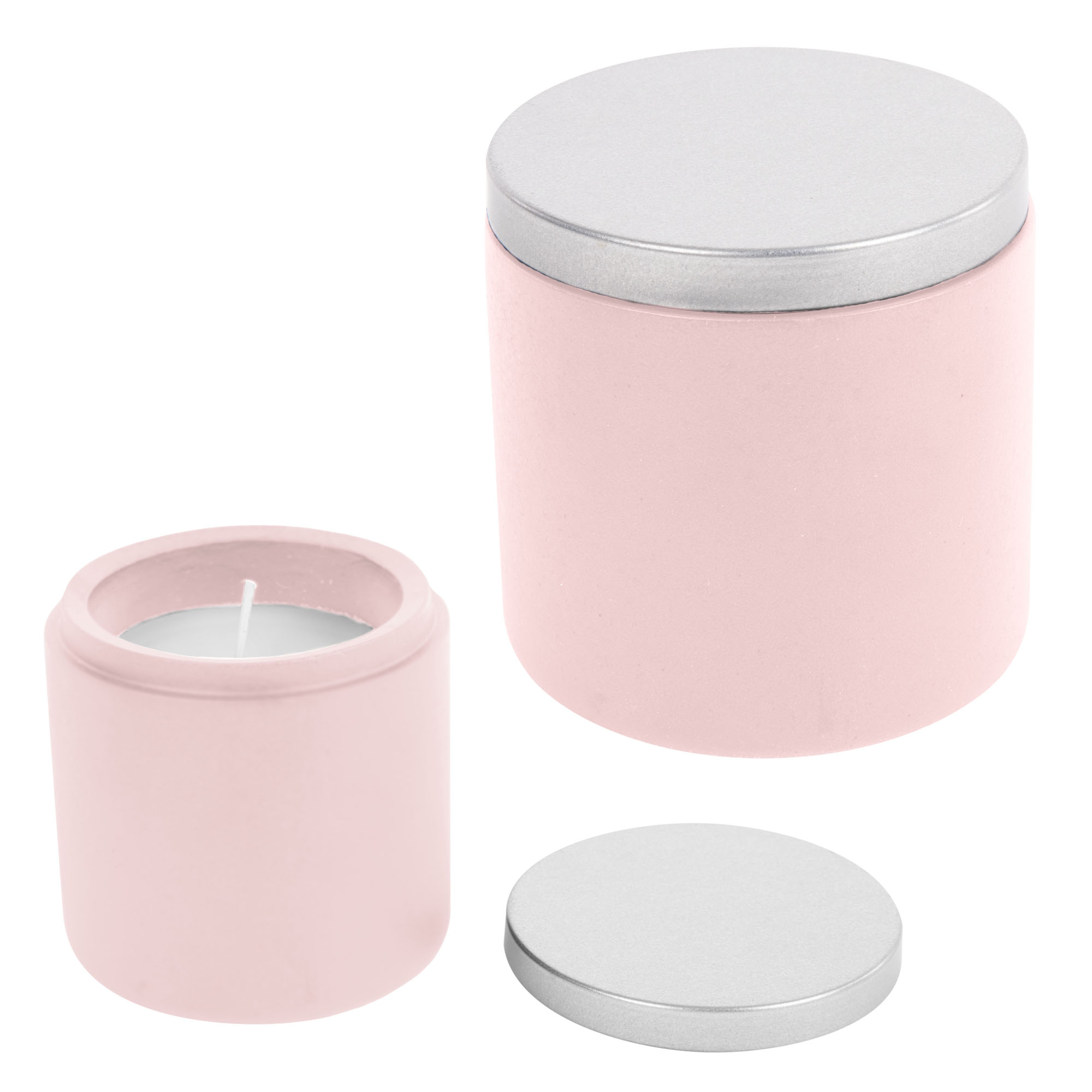 Cali Clay Cement Candle 1
