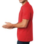 District Re-tee - DT8000 lightheathergrey model back Blank District Re-tee - DT8000 lightheathergrey model back Blank