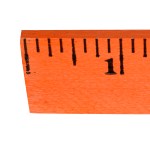 Fluorescent Colorful Enameled Yardstick - 0YD353PF PNK Blank Fluorescent Colorful Enameled Yardstick - 0YD353PF PNK Blank