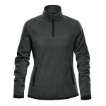 Stormtech Shasta Women's Tech Fleece 1/4 Zip - FPL1W Graphite Black SIDE Stormtech Shasta Women's Tech Fleece 1/4 Zip - FPL1W Graphite Black SIDE