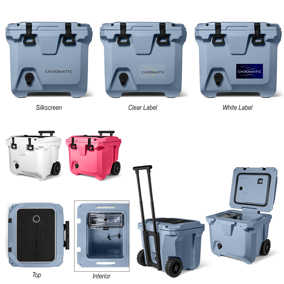 35 Qt. Brümate Brütank Rolling Cooler 1