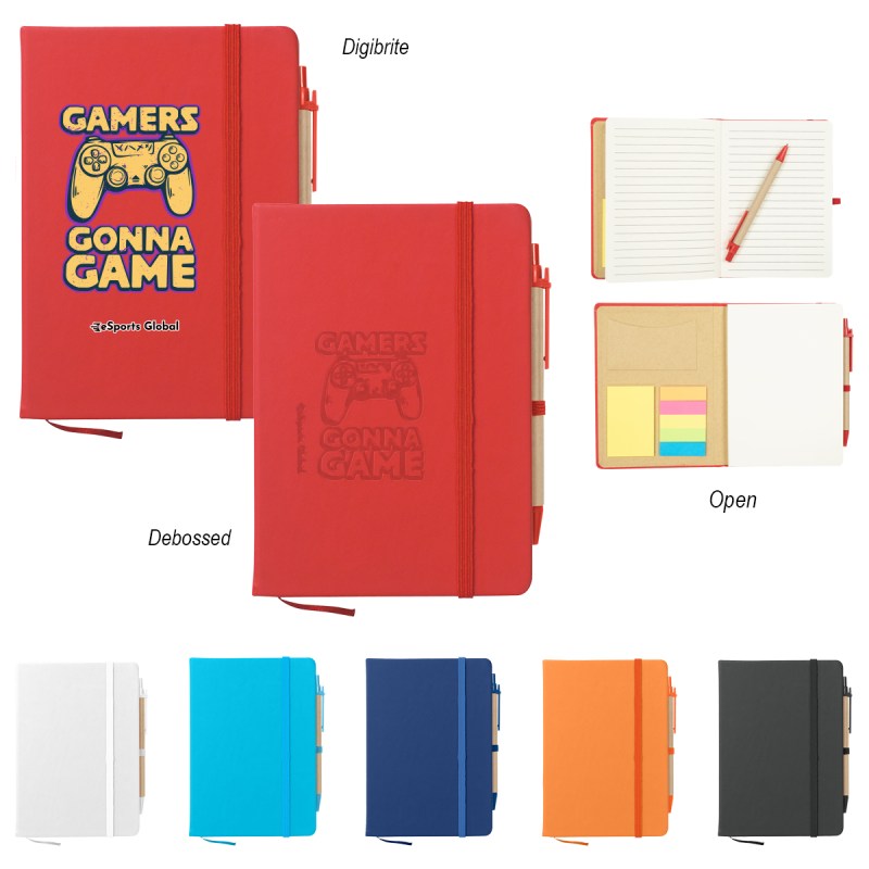 Journal Notebook With Sticky Notes & Flags 1 Journal Notebook With Sticky Notes & Flags 1