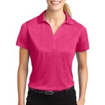 Sport-tek® Ladies' Heather Contender™ Polo - LST660 pinkraspberryhthr Sport-tek® Ladies' Heather Contender™ Polo - LST660 pinkraspberryhthr