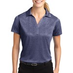 Sport-tek® Ladies' Heather Contender™ Polo - LST660 truenavyhthr Sport-tek® Ladies' Heather Contender™ Polo - LST660 truenavyhthr