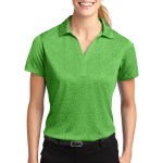 Sport-tek® Ladies' Heather Contender™ Polo - LST660 turfgreenhthr Sport-tek® Ladies' Heather Contender™ Polo - LST660 turfgreenhthr