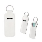 Lip Balm Holder Key Chain - 20136 CRM Blank Lip Balm Holder Key Chain - 20136 CRM Blank