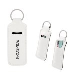 Lip Balm Holder Key Chain - 20136 CRM Silkscreen Lip Balm Holder Key Chain - 20136 CRM Silkscreen