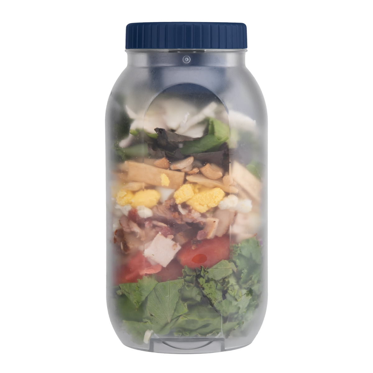 Recycled Bento Bottle Salad Shaker 1