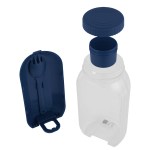 Recycled Bento Bottle Salad Shaker - 75257 NAVCLR Floating Recycled Bento Bottle Salad Shaker - 75257 NAVCLR Floating