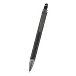 Cascade Recycled Aluminum Pen - 12061 BLK Front Cascade Recycled Aluminum Pen - 12061 BLK Front