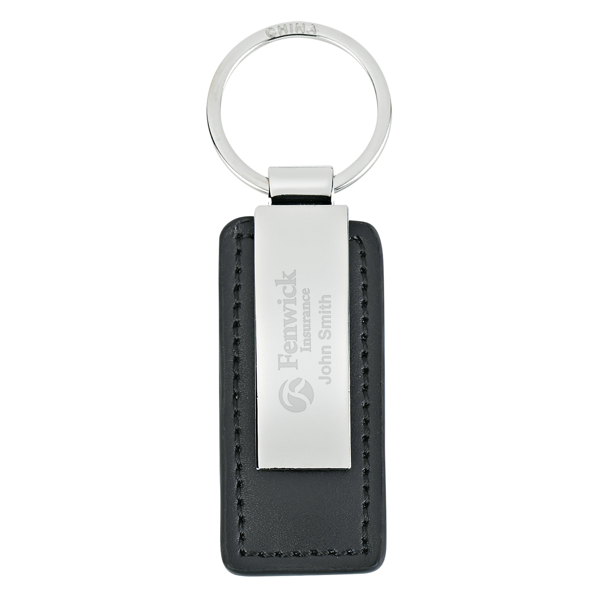 Leatherette Key Tag 1