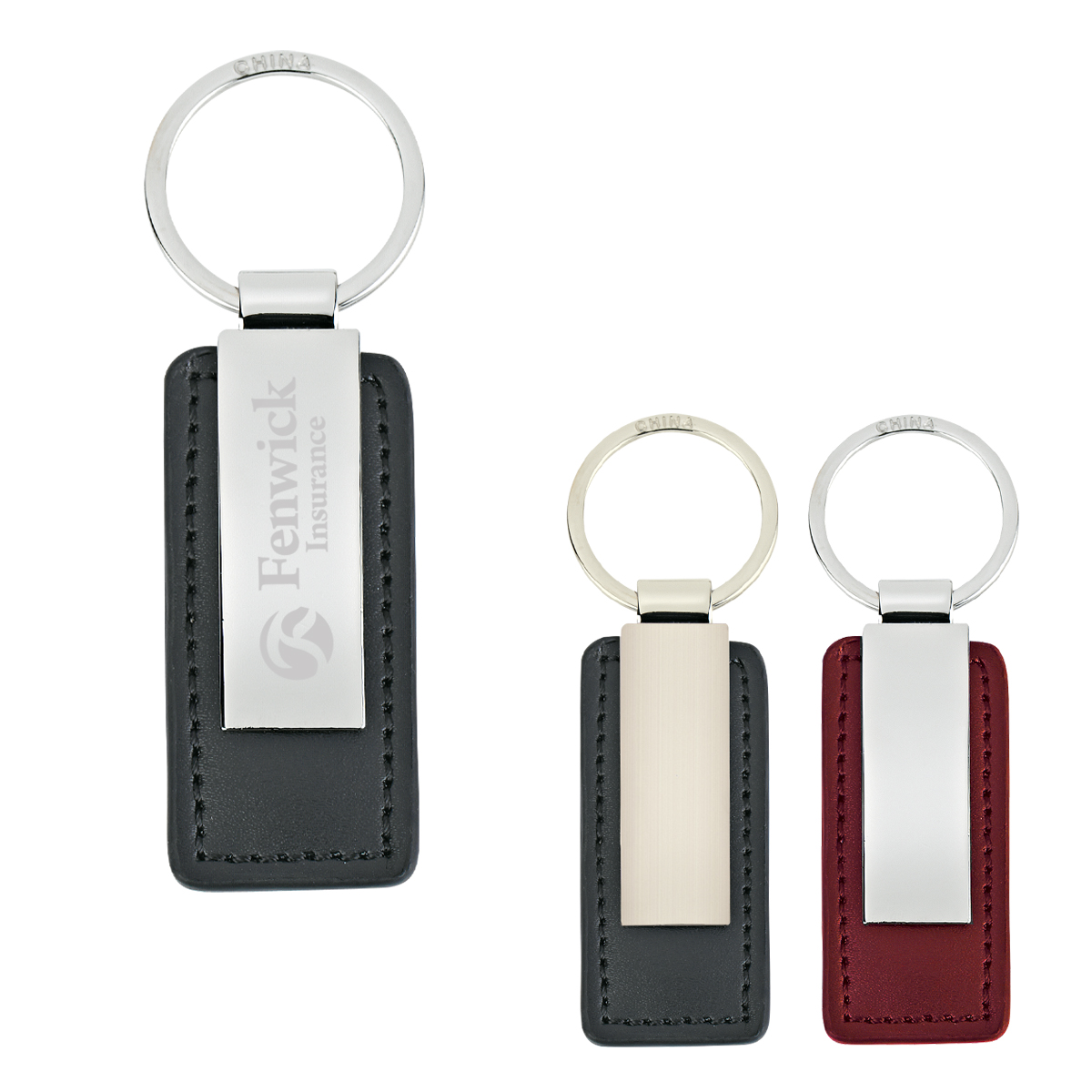 Leatherette Key Tag 1