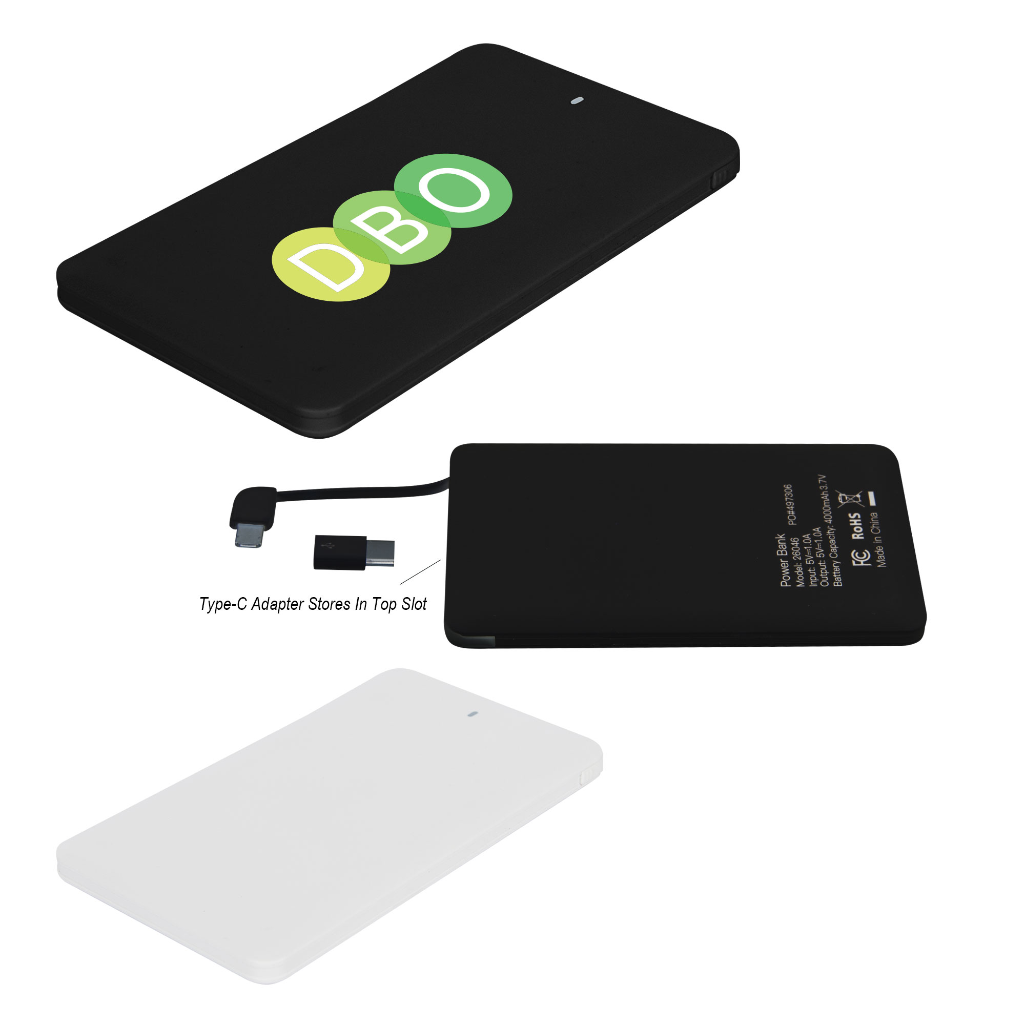 4000 Mah 3-in-1 Power Bank 1