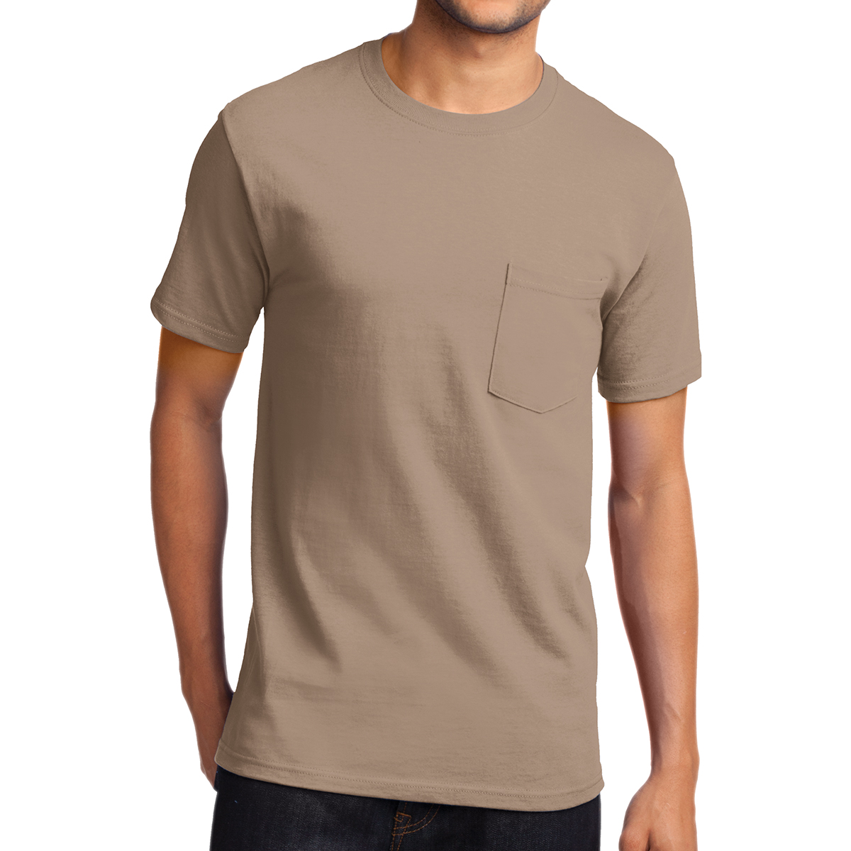 Port & Company® Tall Essential Pocket Tee 1