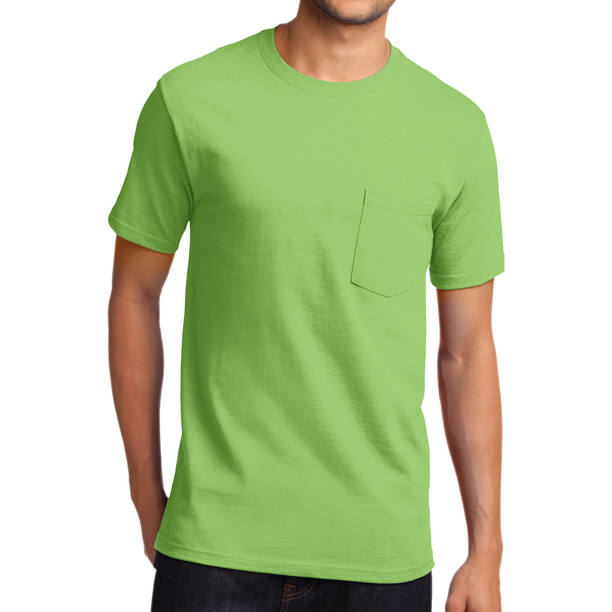 Port & Company® Tall Essential Pocket Tee 1
